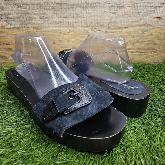 New Free People Westtown Slide Clog - Picture 3 of 13